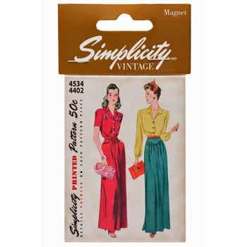Simplicity Vintage Magnet Pattern 4534 & 4402