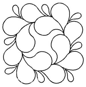 Quilting Creations Stencil 6" Springvine