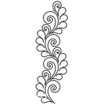Quilting Creations Stencil 4" Déjà Vu Border