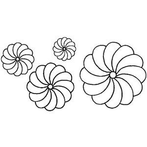 Quilting Creations Stencil 2" 4" 6" & 8" Blocks