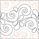 Quilting Creations Wave on Wave Pantograph 9" 12ft long