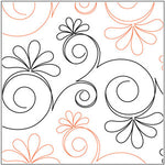 Quilting Creations Chantilly Pantograph 12" 12ft long