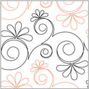 Quilting Creations Chantilly Pantograph 12" 12ft long