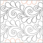 Quilting Creations Deja Vu Pantograph 7½" 12ft long