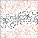 Quilting Creations Let it Snow Pantograph 6" 12ft long