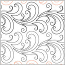 Quilting Creations Willow Petite Pantograph 6½" 12ft long