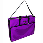 Tutto XL Embroidery Module Tote in Purple - ballistic nylon tote with fibreglass frame for embroidery units and hoops