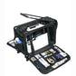 Tutto Machine Tote Medium in Black - ballistic nylon sewing machine carry-on with wheels and pull bar