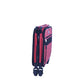 Tutto Machine Tote Large in Red - ballistic nylon sewing machine carry-on with wheels and pull bar -Folded