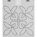 Thimbleberries Stencil 11" Radish Top