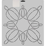 Thimbleberries Stencil 11" Pumpkin Flurry