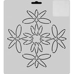 Thimbleberries Stencil 7" Water Lily