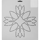 Thimbleberries Stencil 9" Tulip