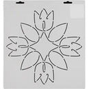 Thimbleberries Stencil 11" Tulip