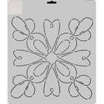 Thimbleberries Stencil 11" Loop-D Loop