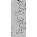 Thimbleberries Stencil 7" Pansy Vine