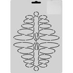 Thimbleberries Stencil 8" x 6" Paper Curling