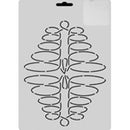 Thimbleberries Stencil 8" x 6" Paper Curling