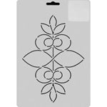 Thimbleberries Stencil 8" x 6" Mirrored Spring