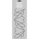 Thimbleberries Stencil 3½" Border Heart