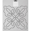 Thimbleberries Stencil 9" Leaf Quartet