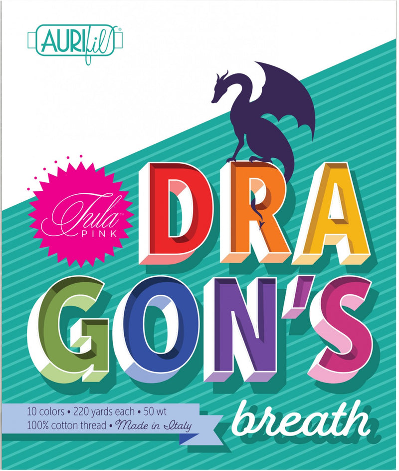 Aurifil Tula Pink Dragons Breath 50wt