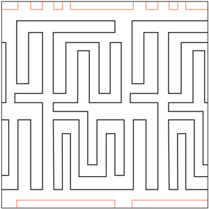 Urban Elementz Cyber Puzzle Pantograph 10"