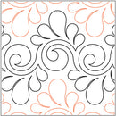 Urban Elementz Fresco Feathers Pantograph 9½"