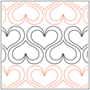 Urban Elementz Andi's Ribbon Heart Pantograph 5½"