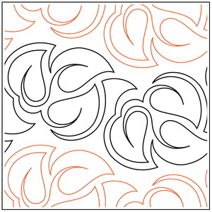 Urban Elementz Cluster of Leaves Pantograph 6½"