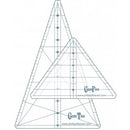 Phillips Fiber Art Jewel box Gem Triangle Ruler Set