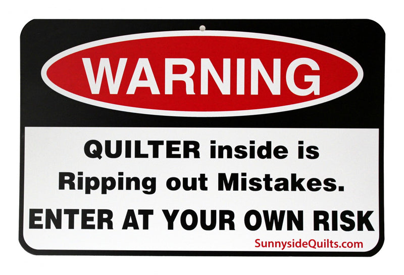 Quilter's Door Signs