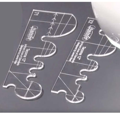Westalee Design Tecoma Template Sets 4mm