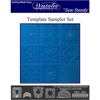 Westalee Template Sampler Set of 6 6mm