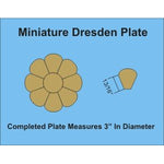 Paper Piecing Dresden Plate 4"