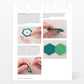 AccuQuilt GO! Qube English Paper Piecing Easy Pattern Book - step-by-step piecing instructions