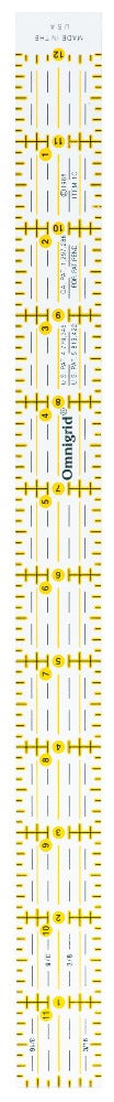 Omnigrid 1" x 12" Ruler
