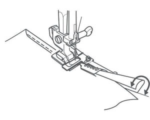 Bernette Binder attachment for pre-folded bias tape
