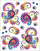 Urban Elementz Decorative Machine Stickers - Bollywood