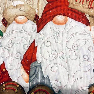 Urban Elementz Christmas Gnome Pantograph 10"