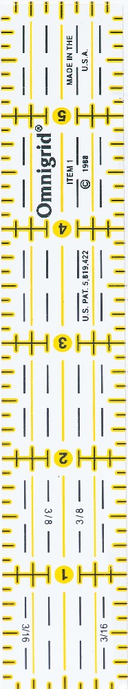 Omnigrid 1" x 6" Ruler