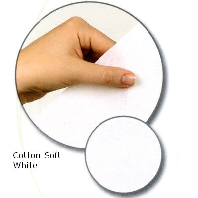 Madeira Tear Away Cotton Soft  Stabilizer 30cm x 10m White