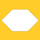 Paper Piecing Honycomb Pieces 1" Pack of 100