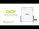 Accuquilt Go! Fabric Cutter Starter Set