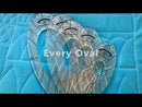 Amanda Murphy ¼" Every Oval Templates Set of 5