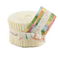 Moda Jelly Roll Bella Solids Snow 11