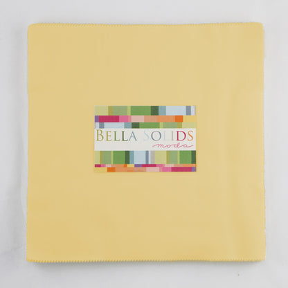 Moda Junior Layer Cake Bella Solids Parchment 39
