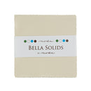 Moda Charm Squares Bella Solids Natural 12