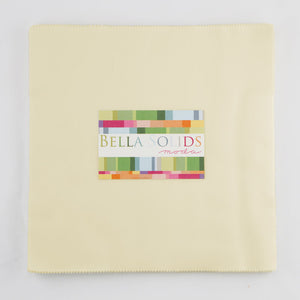 Moda Junior Layer Cake Bella Solids Fig Tree Cream 67