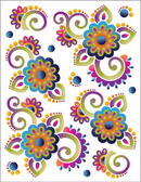 Urban Elementz Decorative Machine Stickers - Indigo